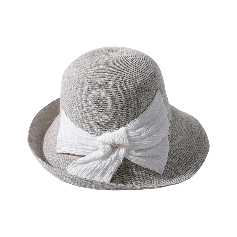 The same Japanese style is equipped with a bow made of textured fabric, and the half-turned hat shape shows the temperament The same Japanese style is equipped with a bow made of textured fabric, and the half-turned hat shape shows the temperament